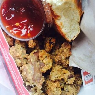 Half box gizzards! $4.54
