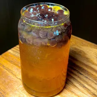 dessert, drink