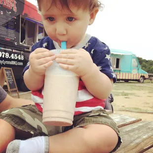 This place is so good! Chocolate banana smoothie was a hit for my toddler