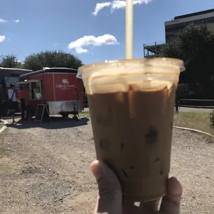 Love the Vietnamese iced coffee here!