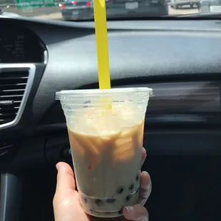 Milk Tea w/ Black Tea and Boba