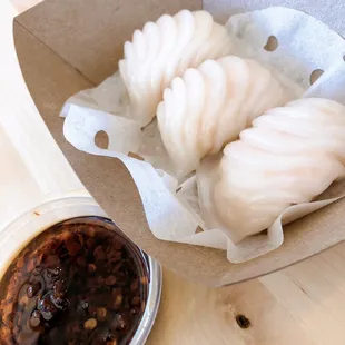 Har-Gow (shrimp dumplings)