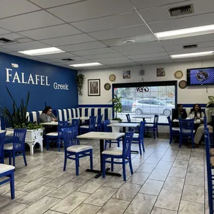 Dining area has been expanded