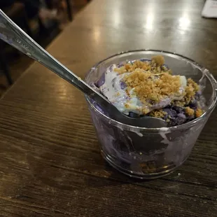 Special Ube ice cream from Sweet Action