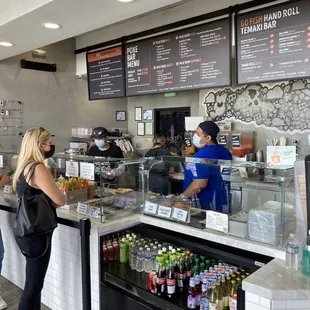Front counter