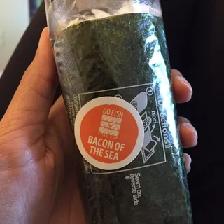 Bacon of the Sea Hand Roll
