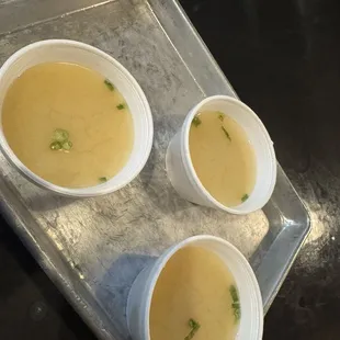 FREE MISO available upon request when ordering your meal!! :) So yummy.