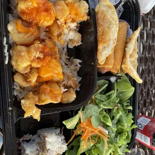 Tempura Shrimp Bento Box