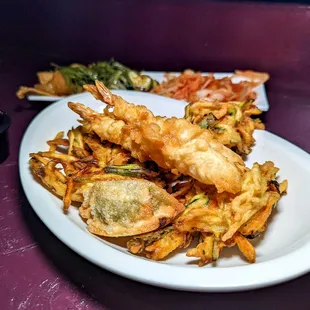 shrimp &amp; vegetable fry $8