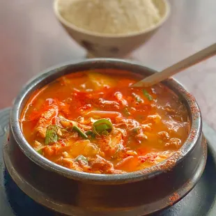 beef tofu soup/ comes with rice (05/2023)