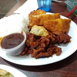 Katsu and Spicy Chicken Combo