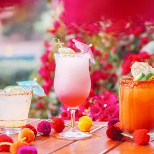 Classic House Marg | Frozen Marg | Spicy Mango Michelada