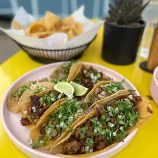 Pollo Asado Tacos