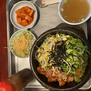 Chicken bibimbop