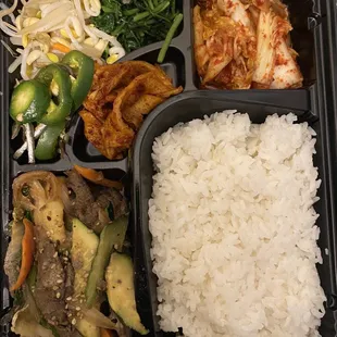 lunch bento Bulgogi