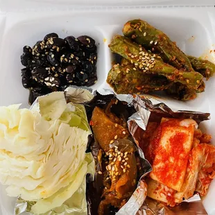 Seasonal Side Dishes (banchan) 9/12/22