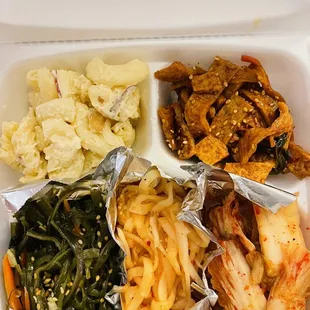 Seasonal Side Dishes (banchan) 1/24/22