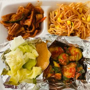 Seasonal Side Dishes (banchan) 5/10/23