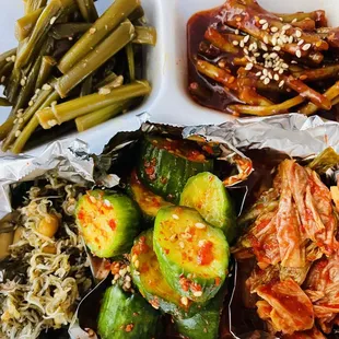 Seasonal Side Dishes (banchan) 6/20/22