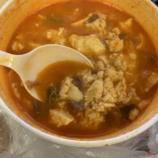 12. Soft Tofu Soup with Beef ()