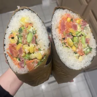 Sushi Poke Burrito
