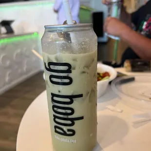 Thai Green tea Boba