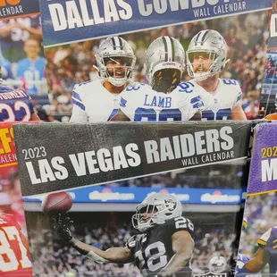 Football calendars...