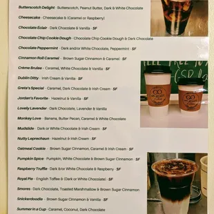 Drink List