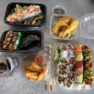 6 different rolls and lots more!