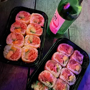 Madison roll (left) iso roll (right)