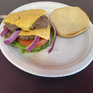 Angus Beef Chuck Cheeseburger