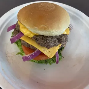 Angus Beef Chuck Cheeseburger