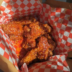 Korean BBQ wings (Spicy)