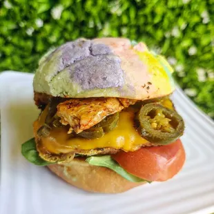 Seasonal Concha Burger