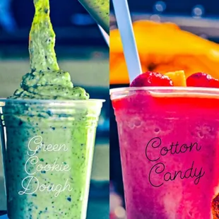 Our smoothie options