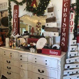 Very festive in here