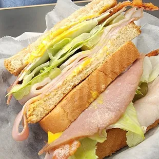 Combination Club (Roast Beef, Ham, Turkey &amp; Bacon)