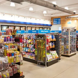 the inside of a store