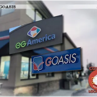 The UK based, EG Group purchased all the Mini Marts from Travel Centers of America, 2018. Which branding to go with? As of now, it's GOASIS.