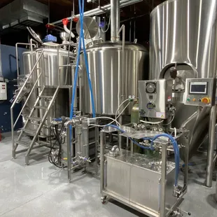 Brewing area