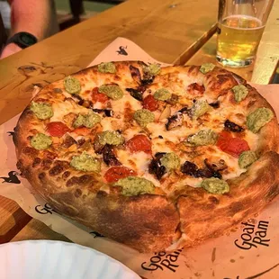 Chicken Shawerma Pizza
