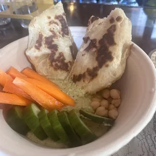 Spicy Chimichurri Hummus