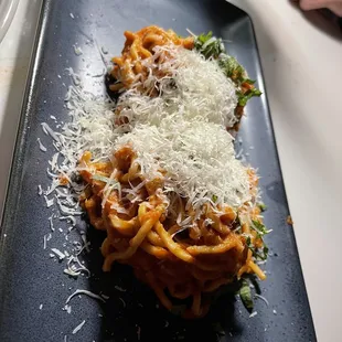 Spaghetti al Formaggio Parmigiano