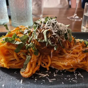 Spaghetti Al Formaggio Parmigiano
