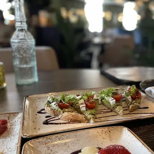 Caprese Avocado Toast