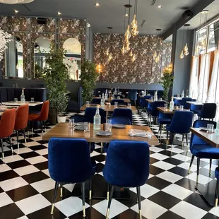 The Dining Area is very Swanky!