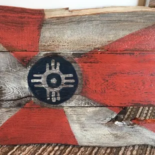 Hand Crafted Wichita Flag