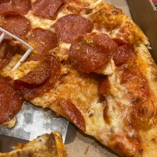 Also... about .8 of an oz of tomato sauce. Thin and super chewy tho so if you like that you're golden.