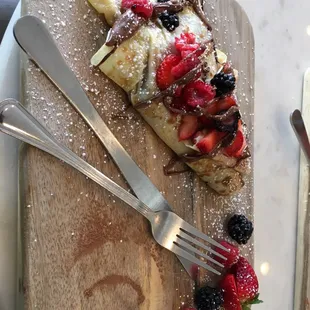 Mixed Berry Crepe