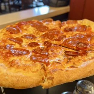 Pepperoni pizza